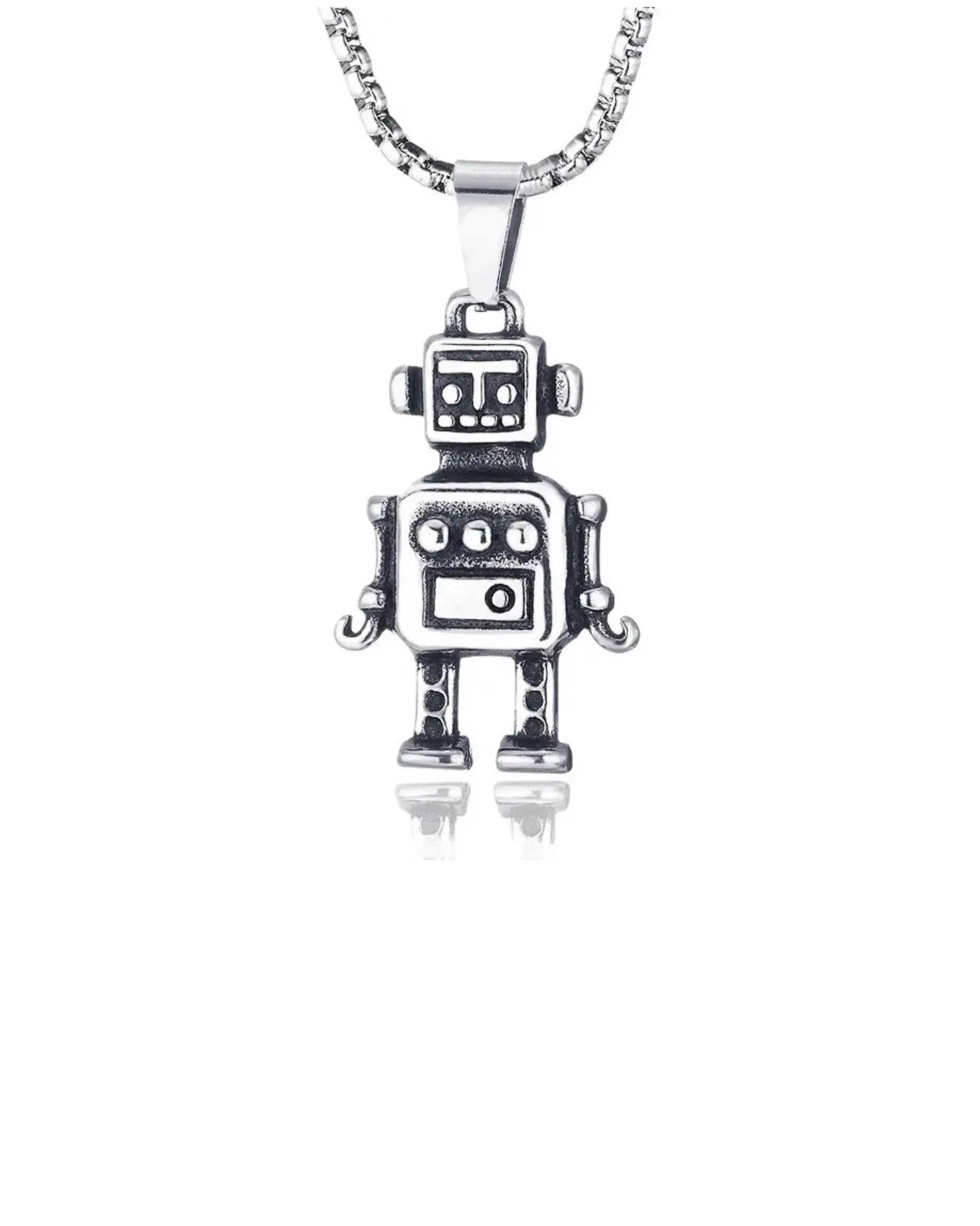 Rhodium Silver Necklace