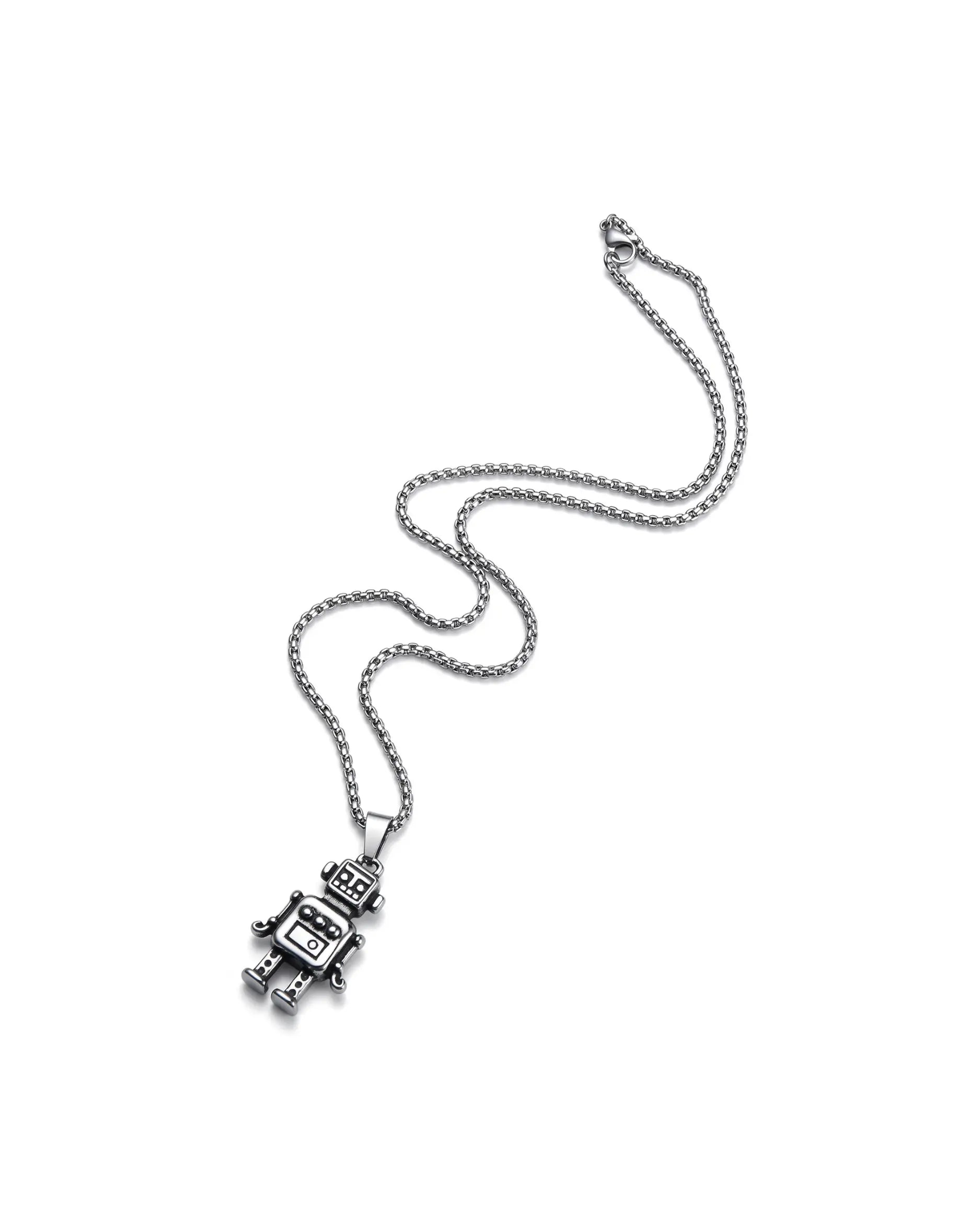 Rhodium Silver Necklace